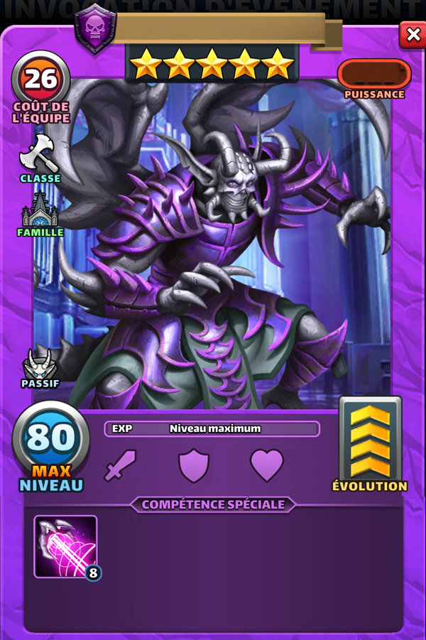 classe du héros