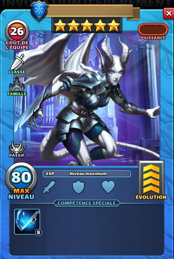 classe du héros